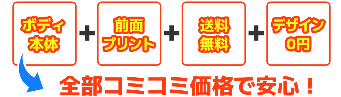 コミコミ価格の内容