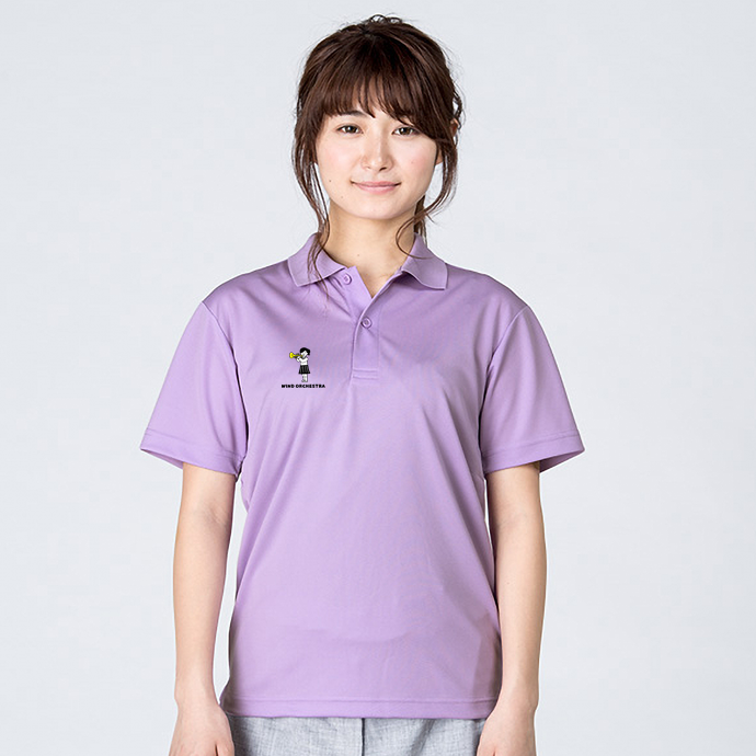 部活ポロシャツ着用イメージ1
