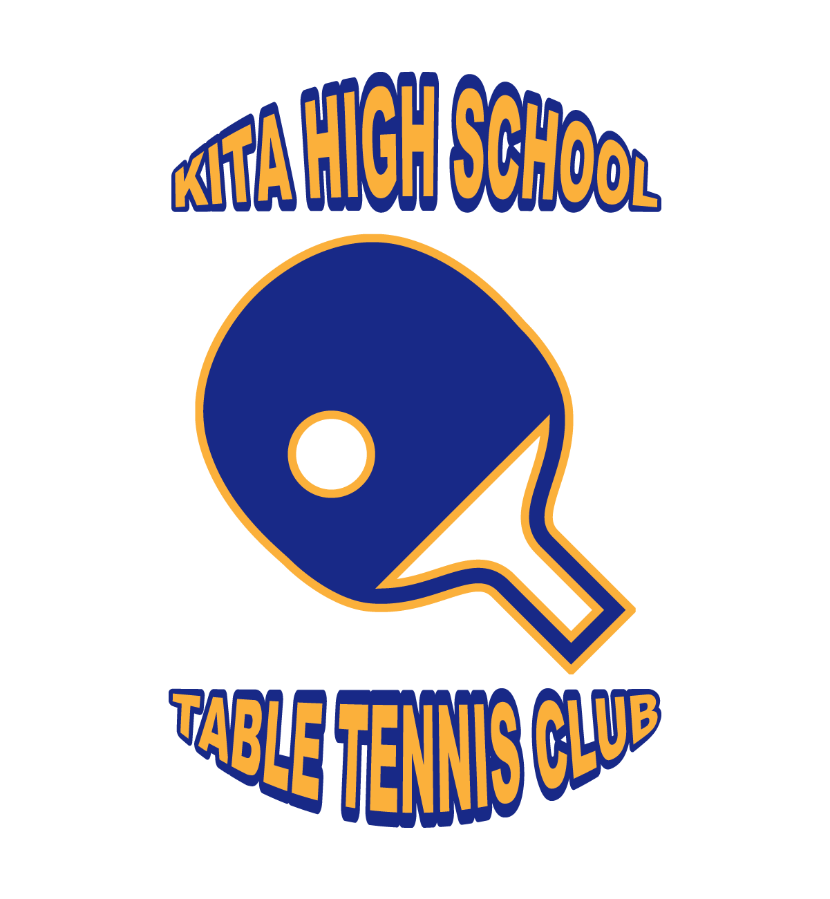 運動部・卓球部デザイン