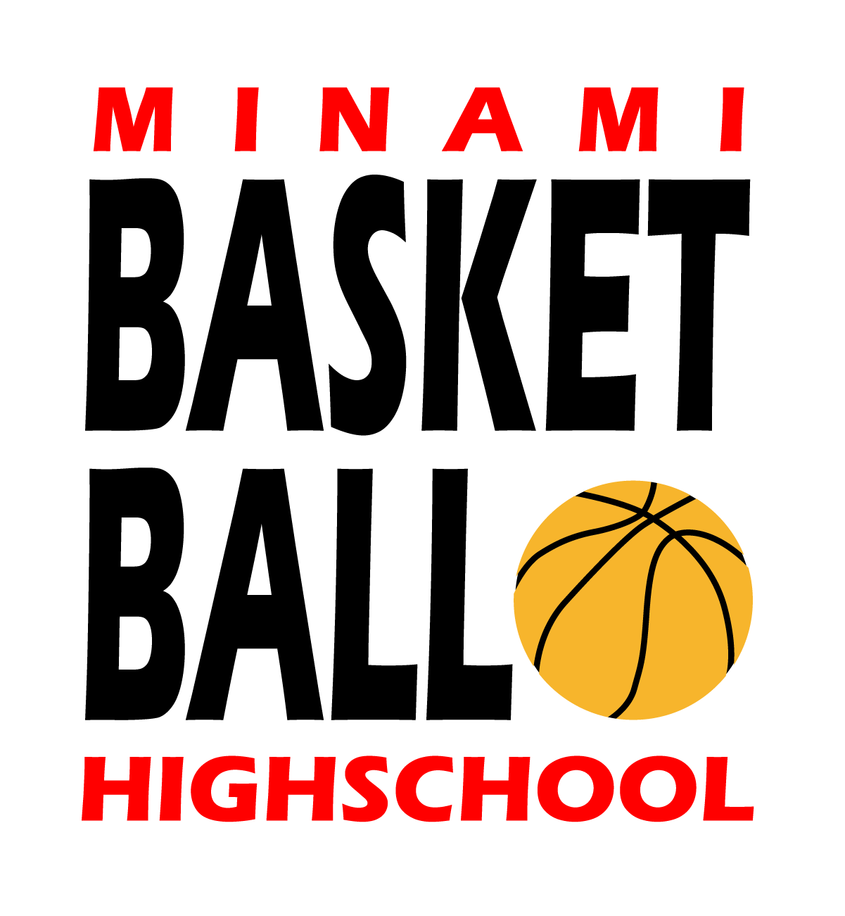 運動部・バスケットボール部デザイン