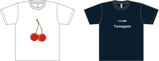 Tシャツ前面プリント