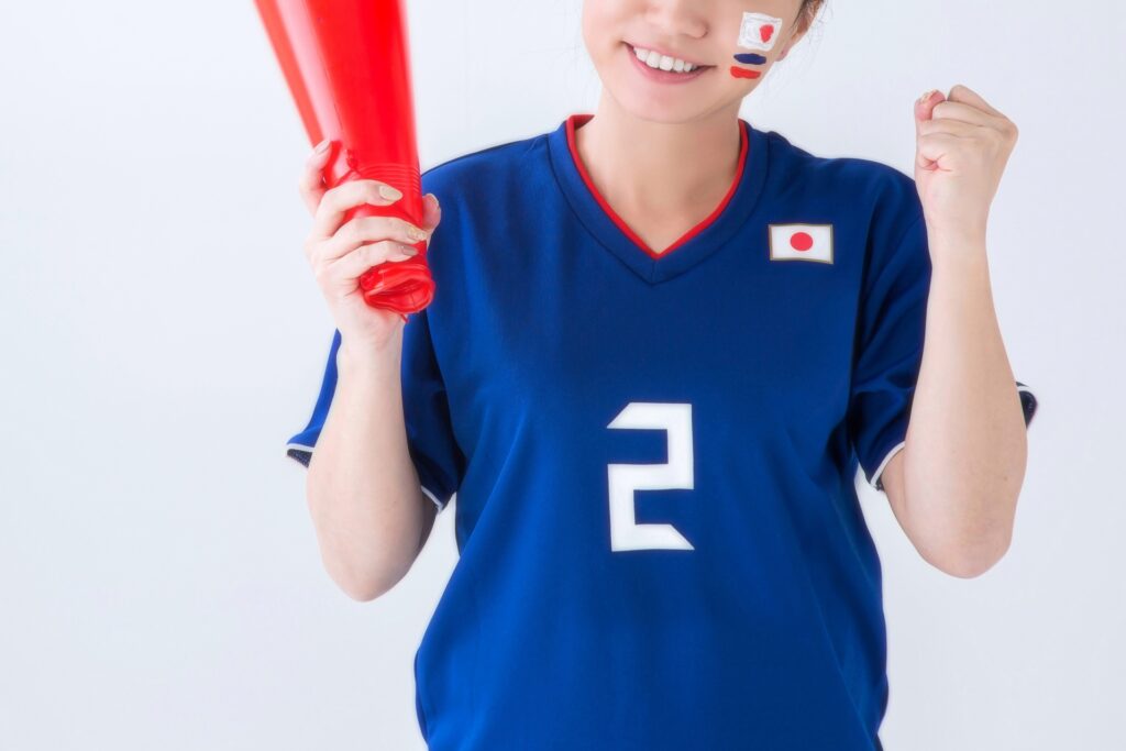 サッカー応援にぴったりなオリジナルTシャツ